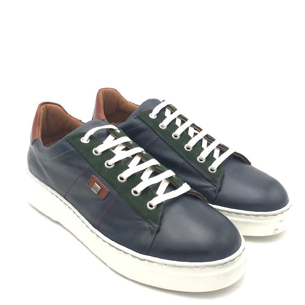 Zulian Calzature Sneakers Dylan blu Nuova
