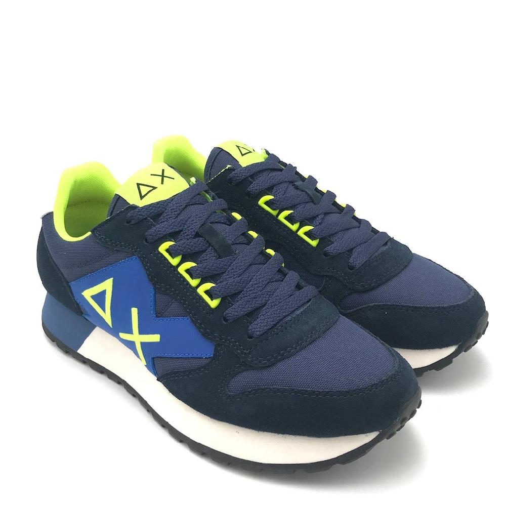 Zulian Calzature Sneakers Jaki fluo blu In Linea