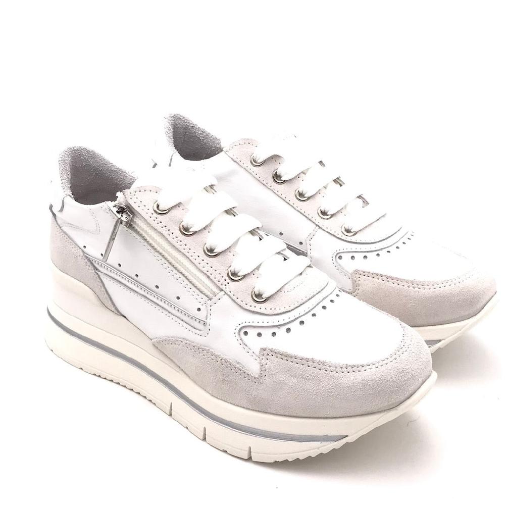 Zulian Calzature Sneakers Shaf bianca Presa