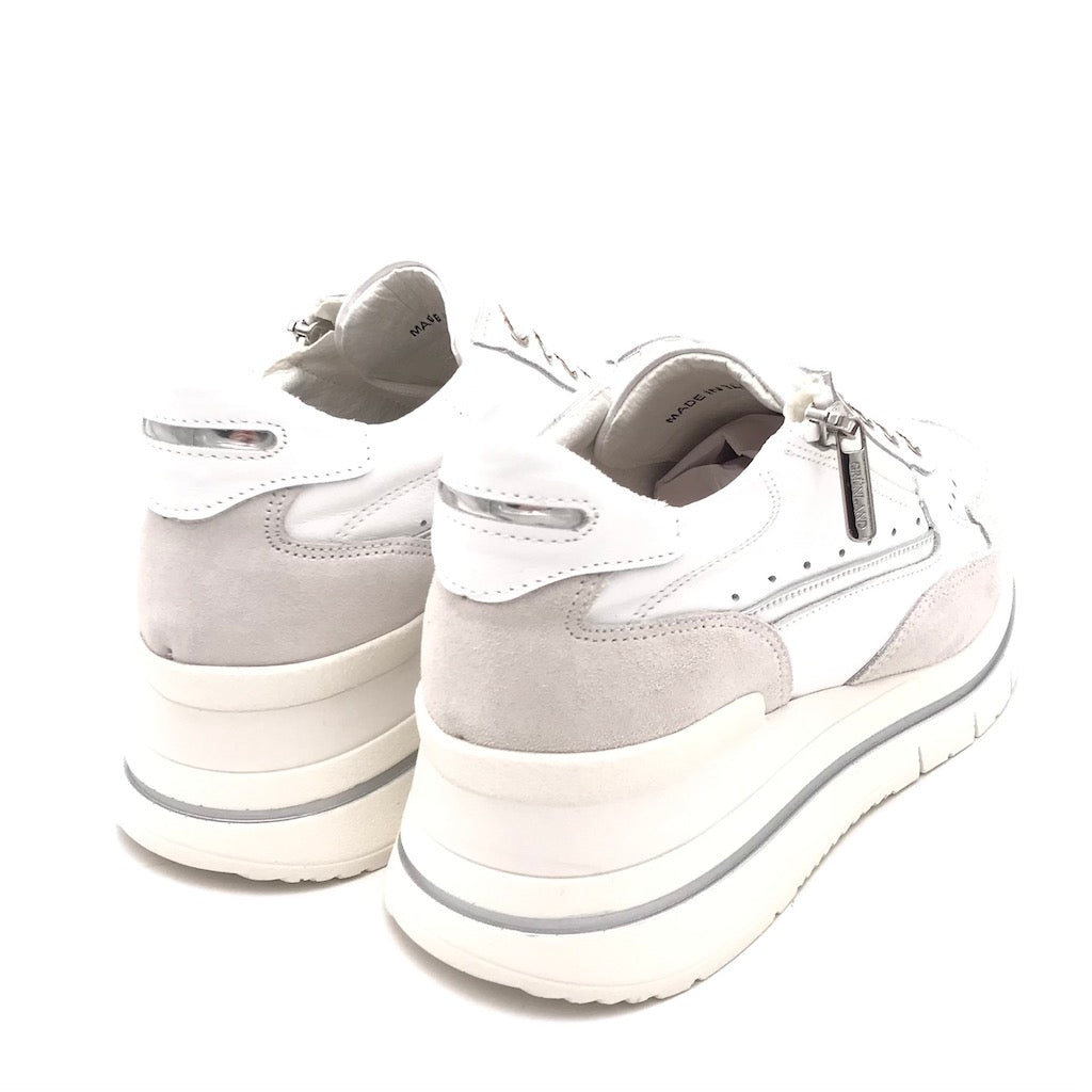 Zulian Calzature Sneakers Shaf bianca Presa
