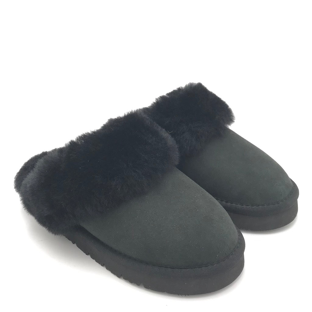 Zulian Calzature Ciabatta Chou nero Online