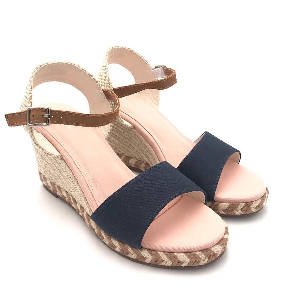 Zulian Calzature Sandalo Wells blu Nuova