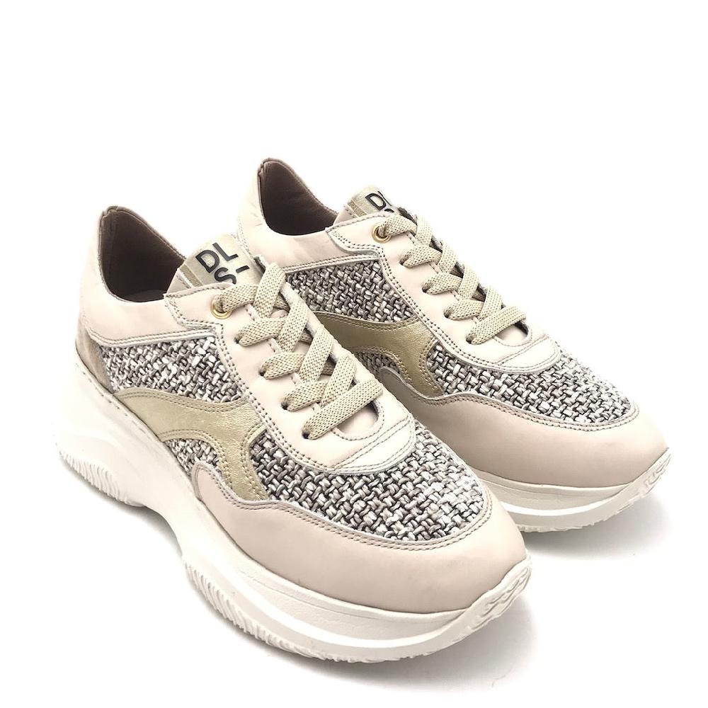 Zulian Calzature Sneakers in pelle latte 2025