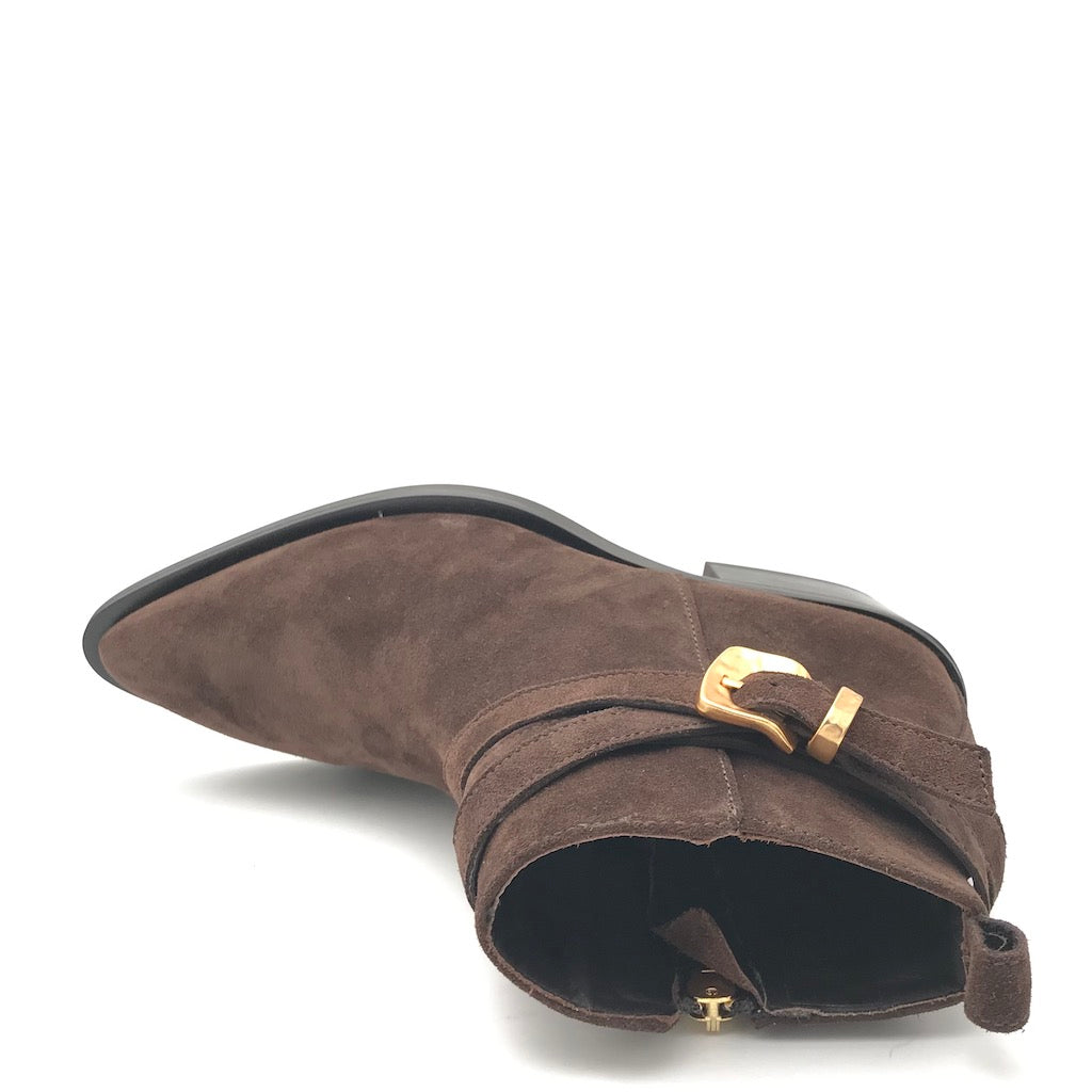 Zulian Calzature Texano in crosta moro In Linea