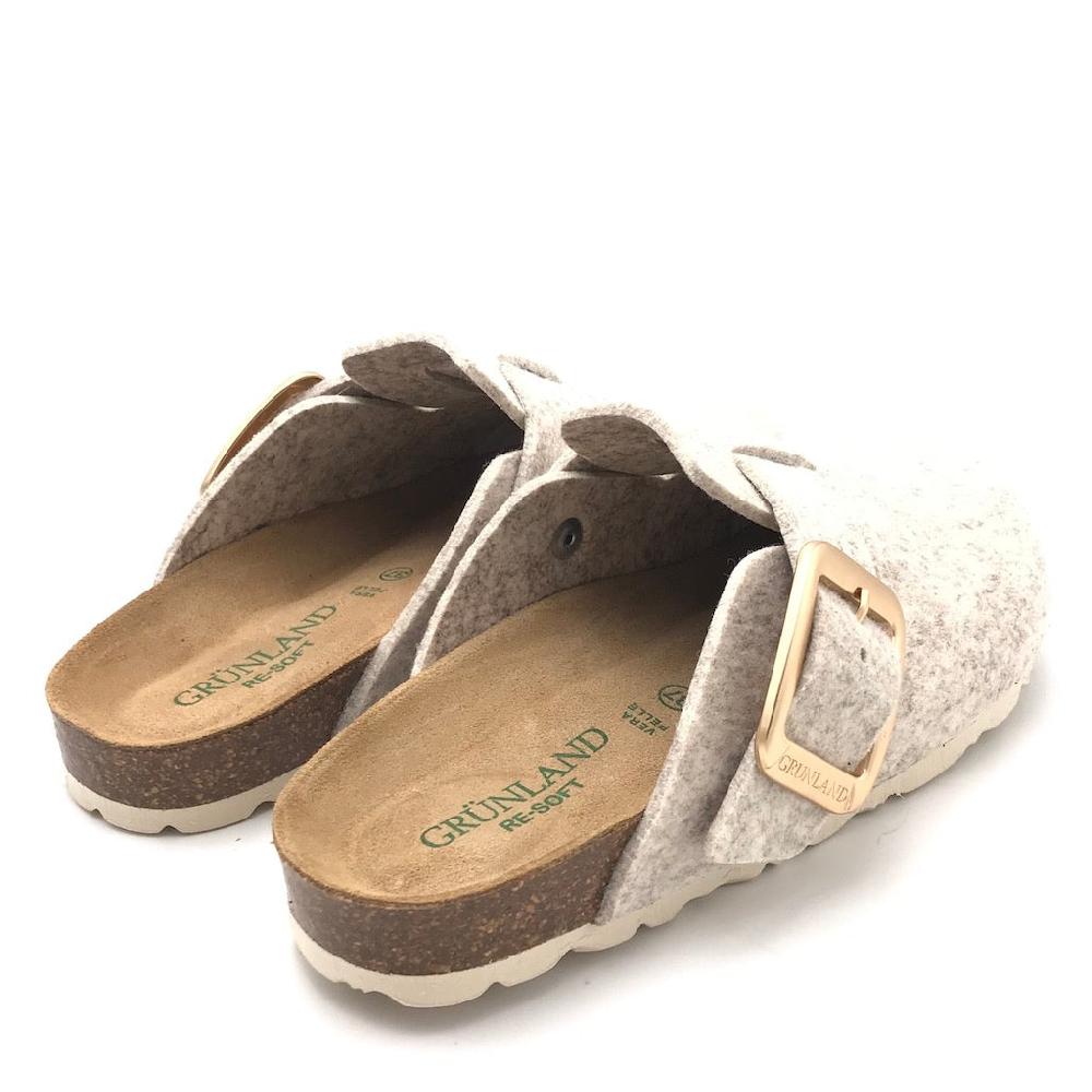 Zulian Calzature Ciabatta Sara in lana cotta marmo Promozione