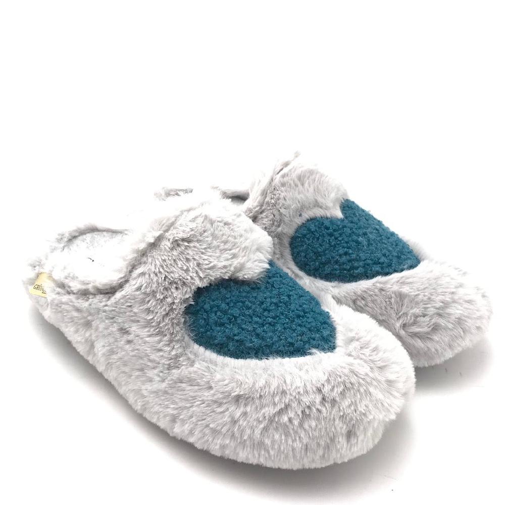 Zulian Calzature Ciabatta Alin grigio-smeraldo Spedizione Gratuita