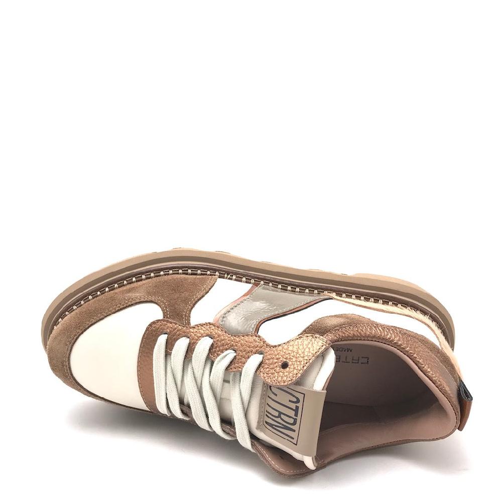 Zulian Calzature Sneakers in crosta castagna Convenienza