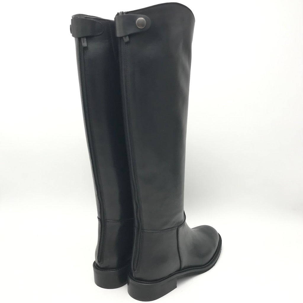 Zulian Calzature Stivale cavallerizza nero In Vendita