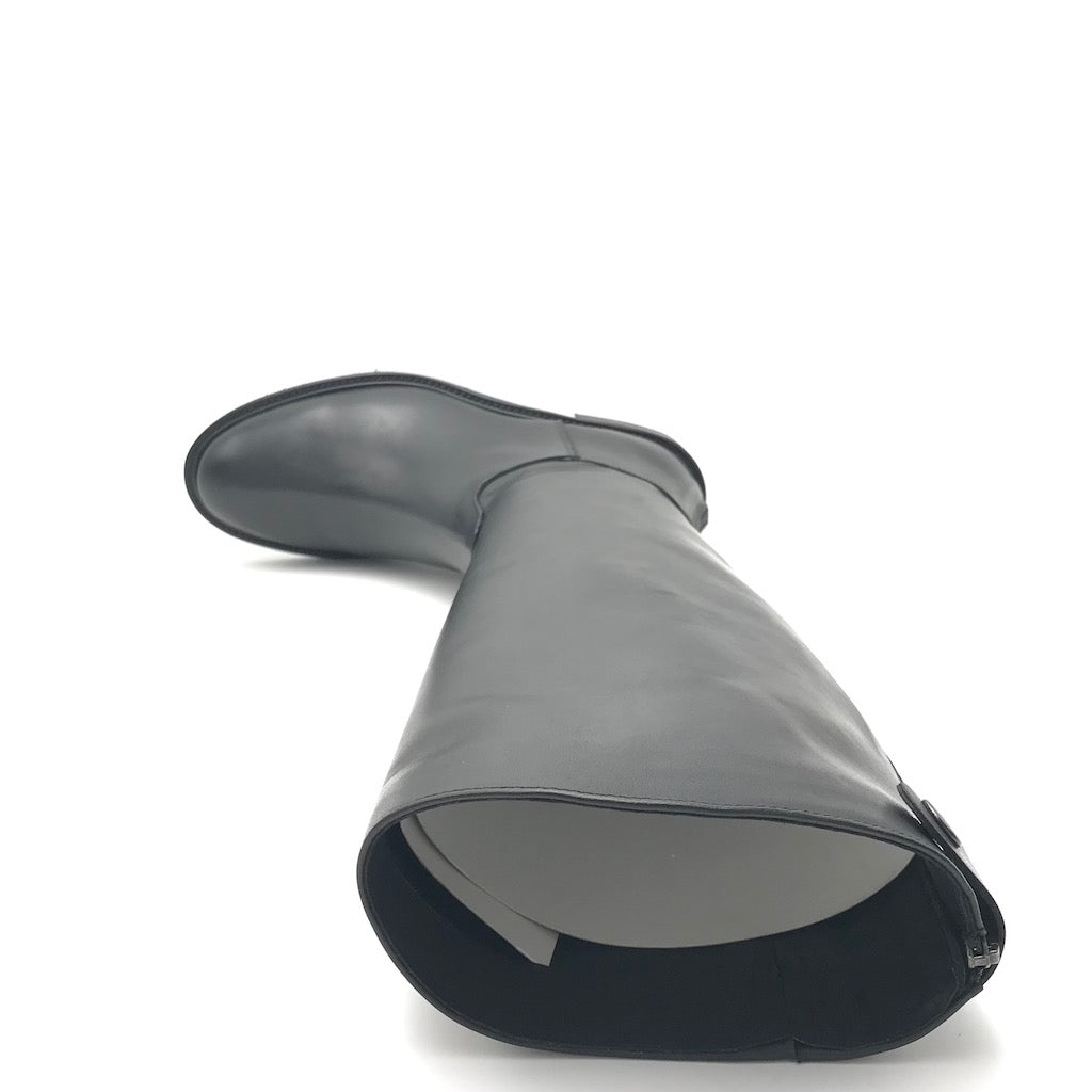 Zulian Calzature Stivale cavallerizza nero In Vendita