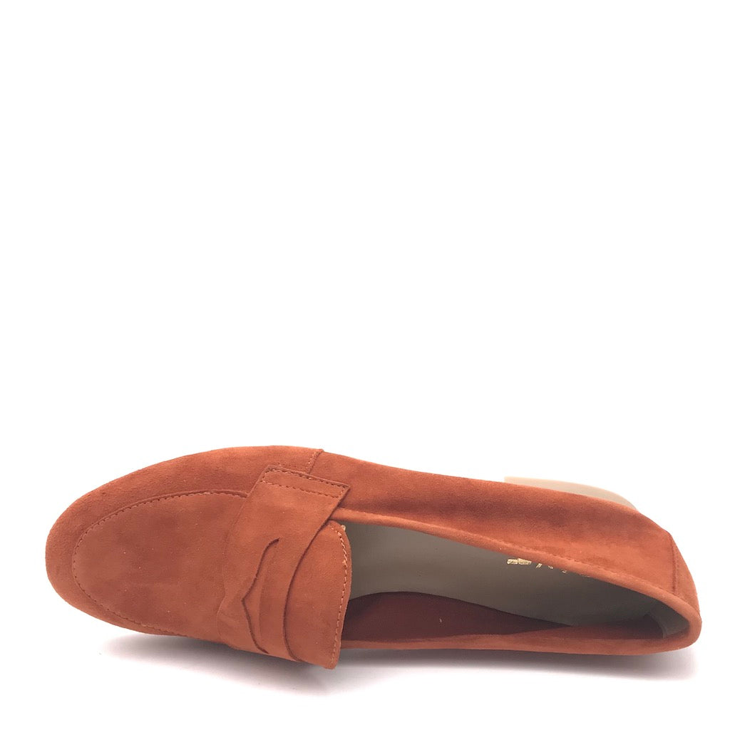 Zulian Calzature Mocassino Sixt velour ruggine I Più Venduti