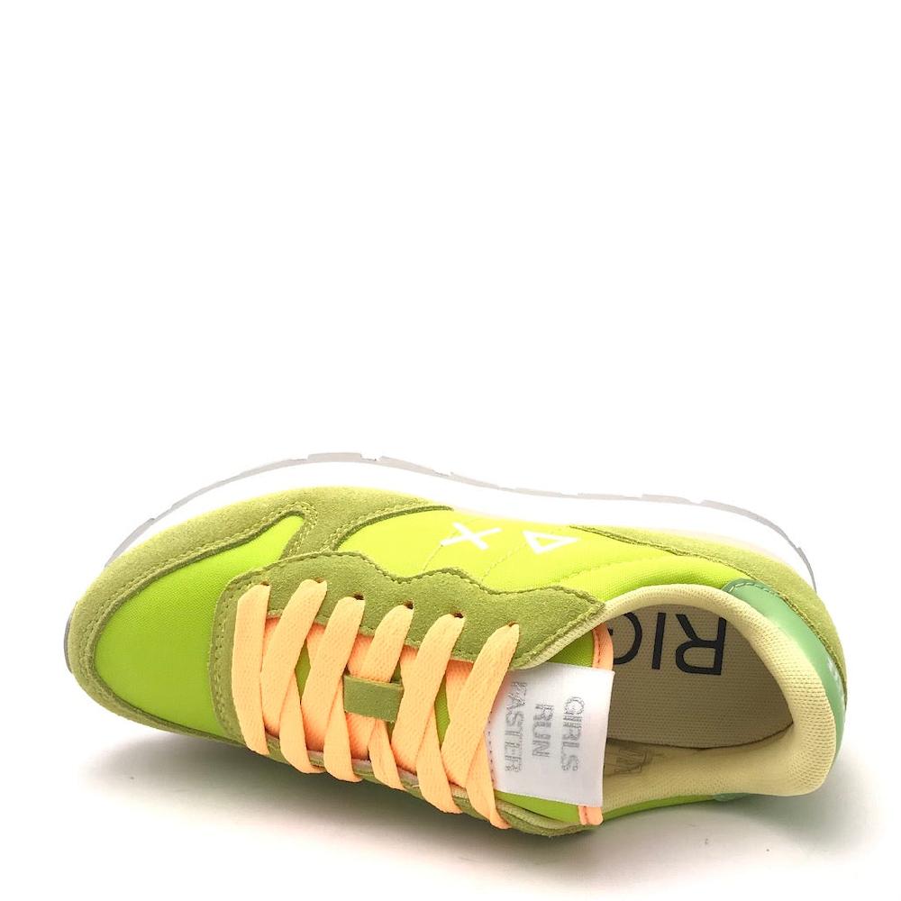 Zulian Calzature Sneakers Ally solid nylon lime Nuova