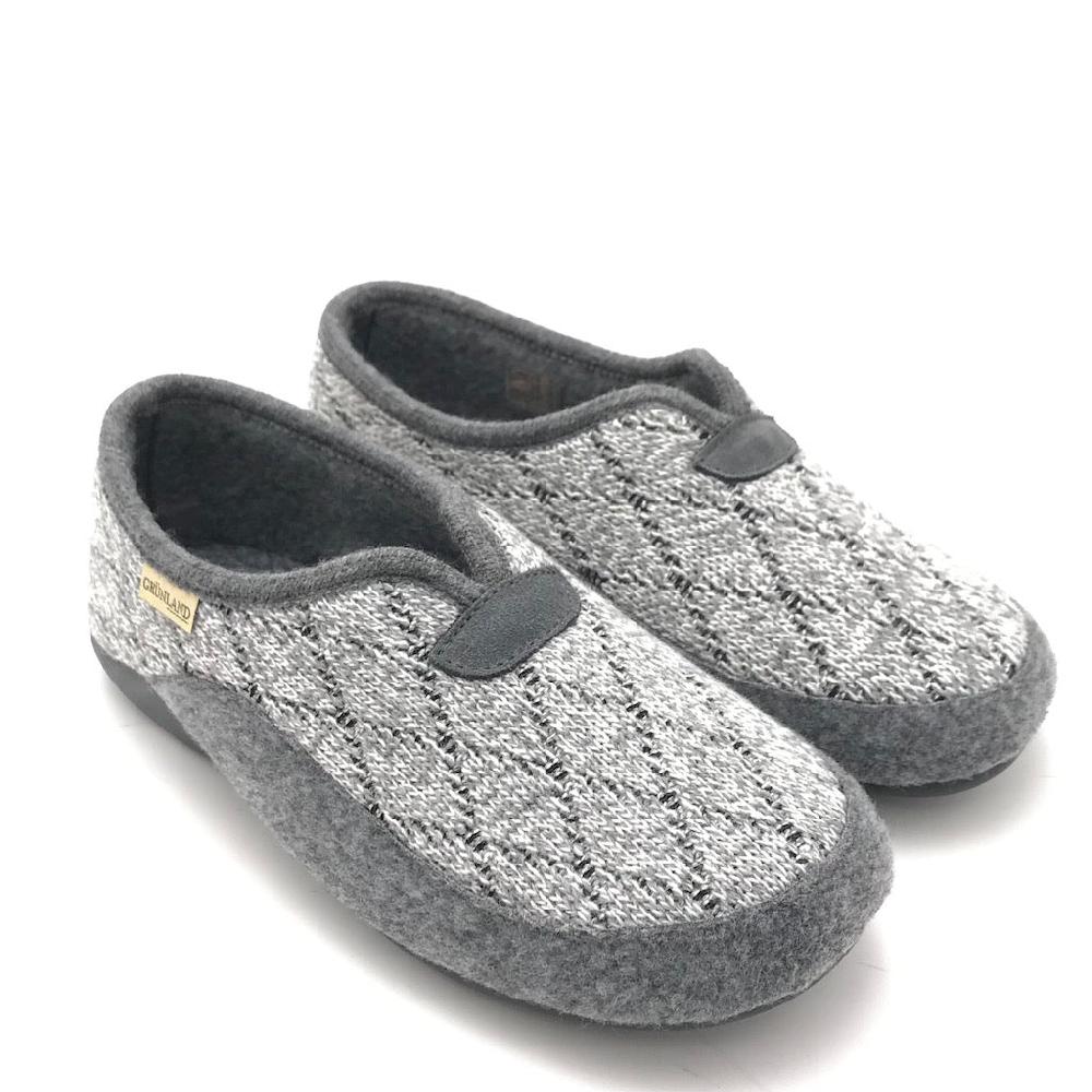 Zulian Calzature Pantofola Alin antracite Italy