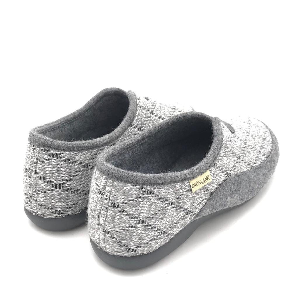 Zulian Calzature Pantofola Alin antracite Italy