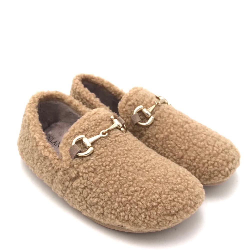 Zulian Calzature Pantofola Gles beige Italia
