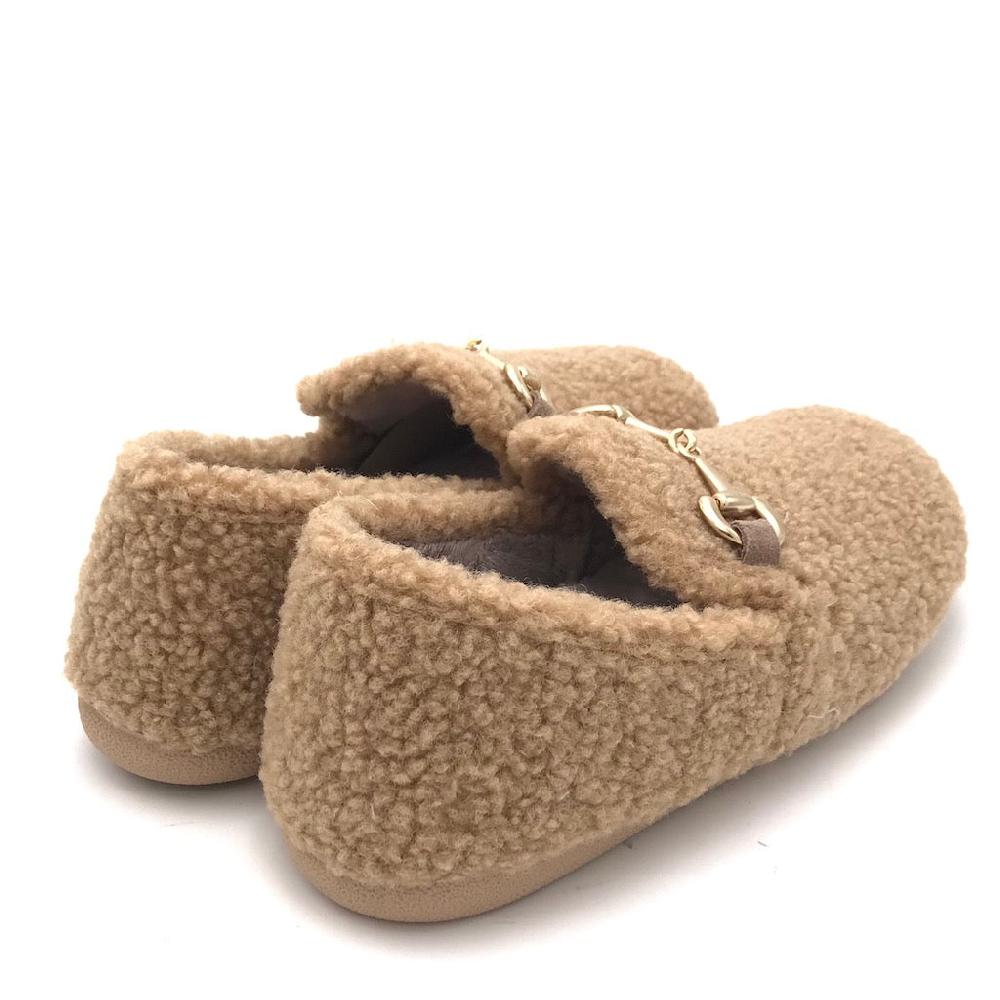Zulian Calzature Pantofola Gles beige Italia