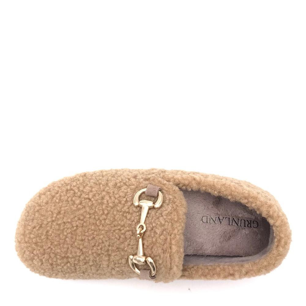Zulian Calzature Pantofola Gles beige Italia