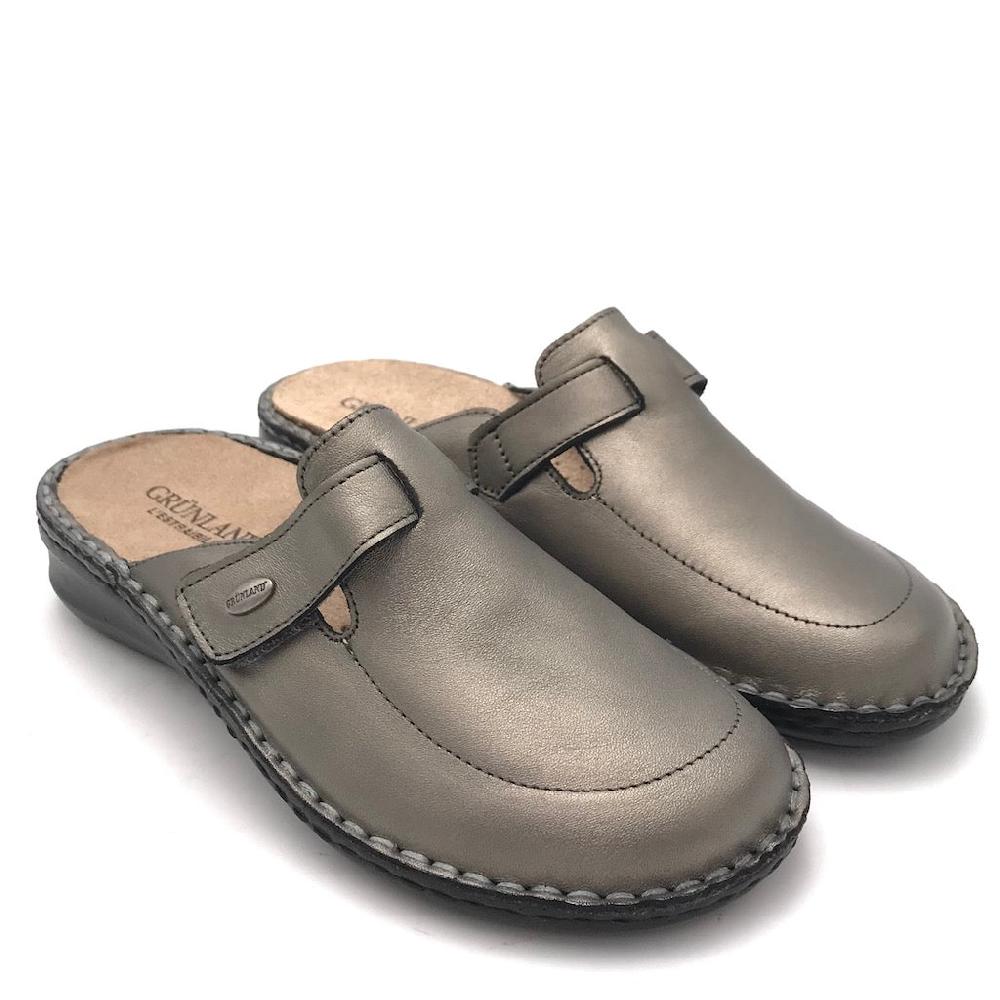 Zulian Calzature Ciabatta Dami peltro In Linea
