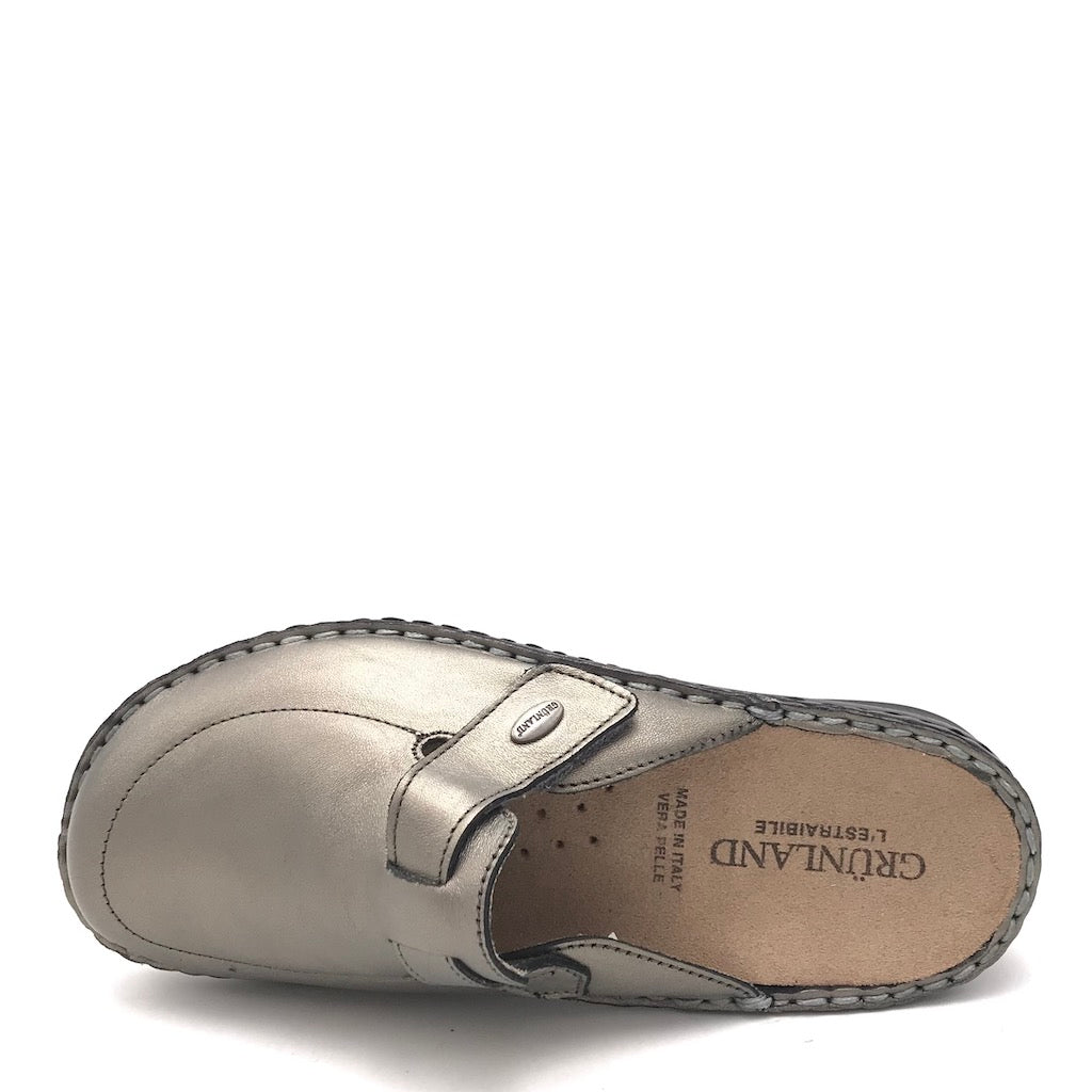 Zulian Calzature Ciabatta Dami peltro In Linea