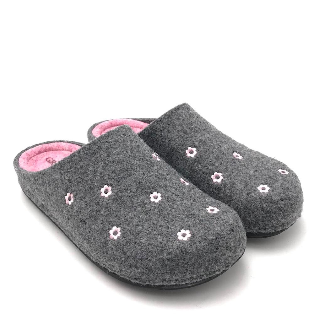 Zulian Calzature Ciabatta Pila grigio-rosa Pezzi Unici