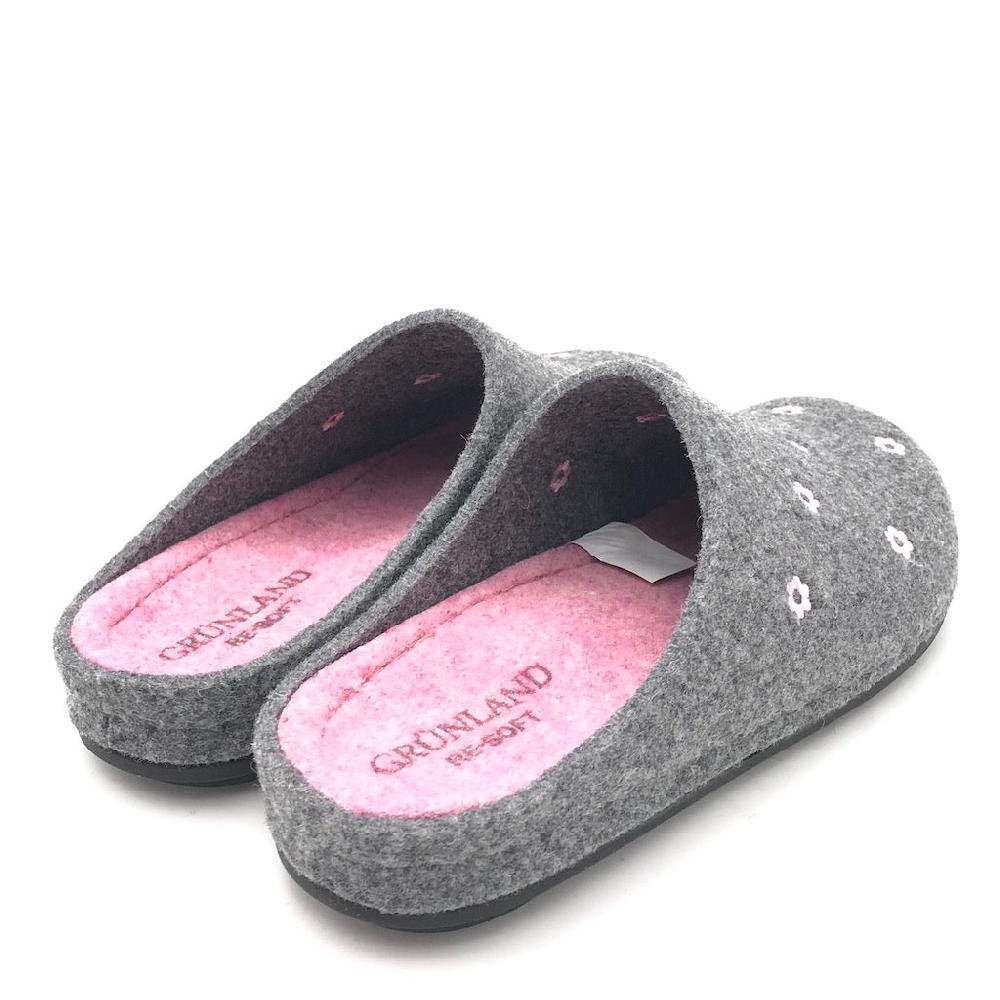 Zulian Calzature Ciabatta Pila grigio-rosa Pezzi Unici