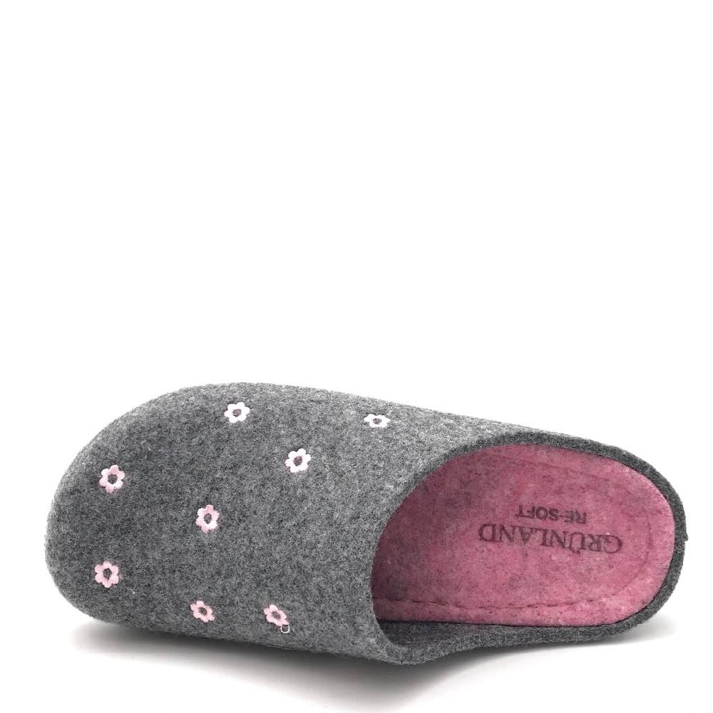 Zulian Calzature Ciabatta Pila grigio-rosa Pezzi Unici