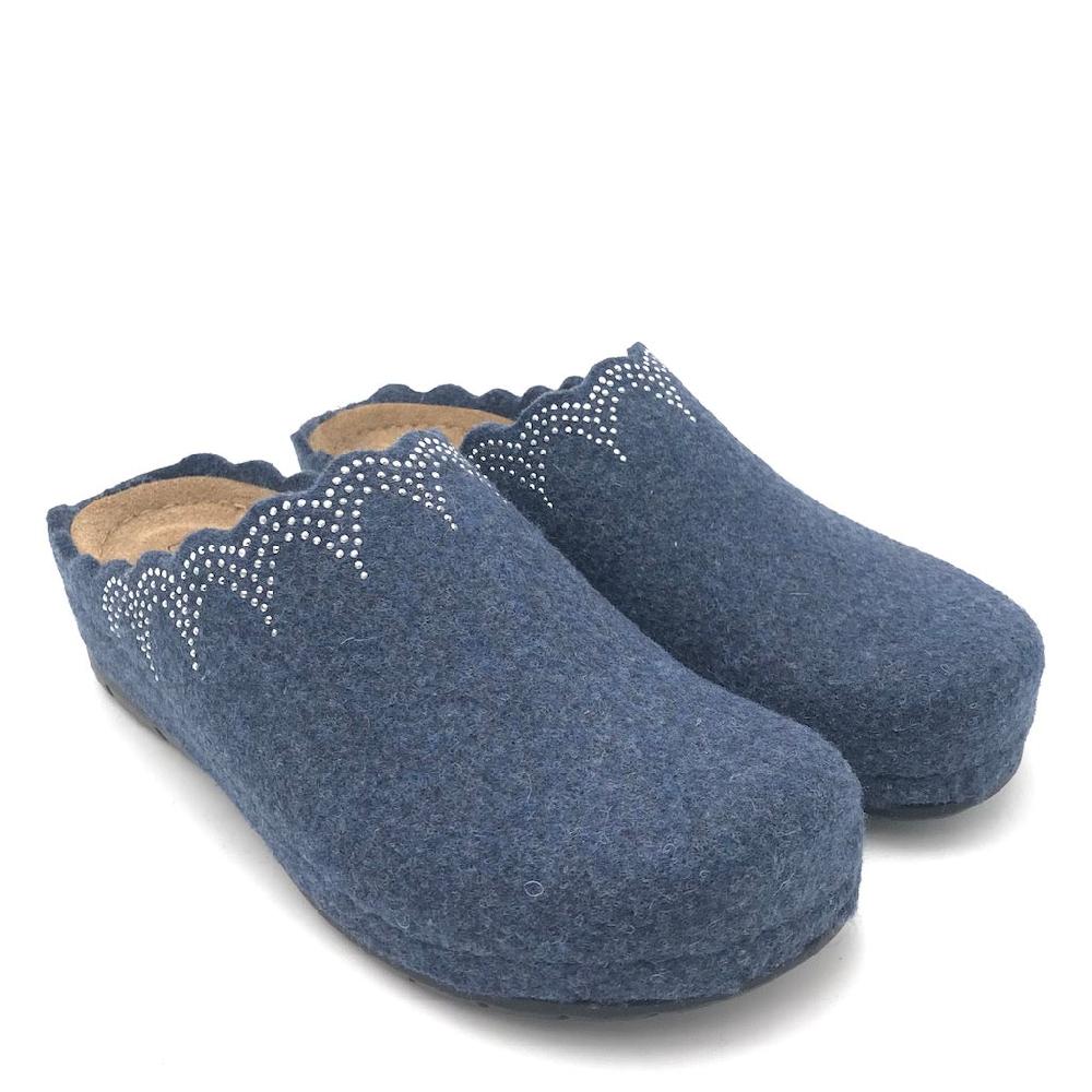 Zulian Calzature Ciabatta Prau blu Negozi Online