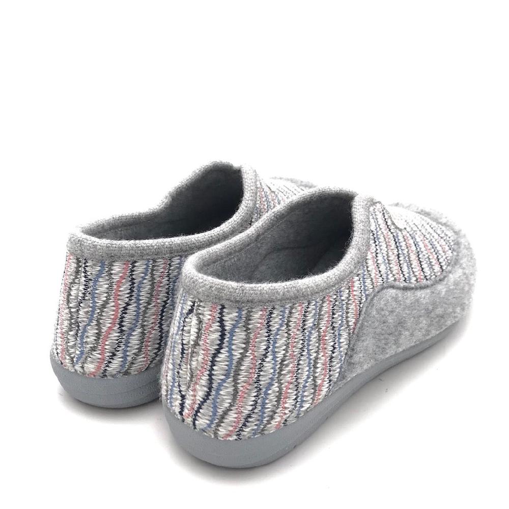 Zulian Calzature Pantofola Reca grigio Prezzo Ridotto