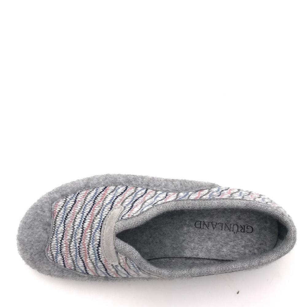 Zulian Calzature Pantofola Reca grigio Prezzo Ridotto