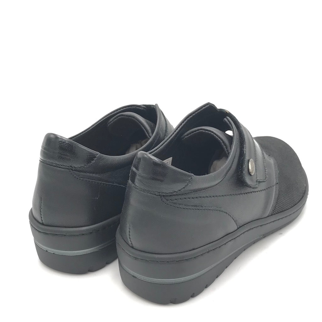 Zulian Calzature Scarpa Nile velcro nera Offerte