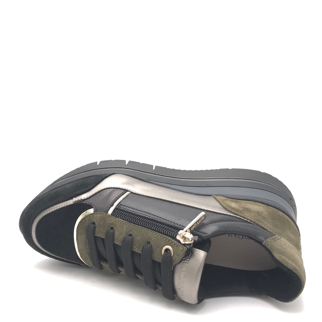 Zulian Calzature Sneakers Shaf oliva-multi Hotsell