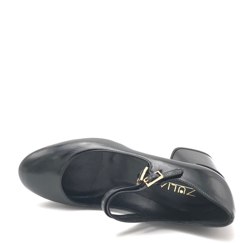 Zulian Calzature Scarpa Zar cinturino nera Negozio