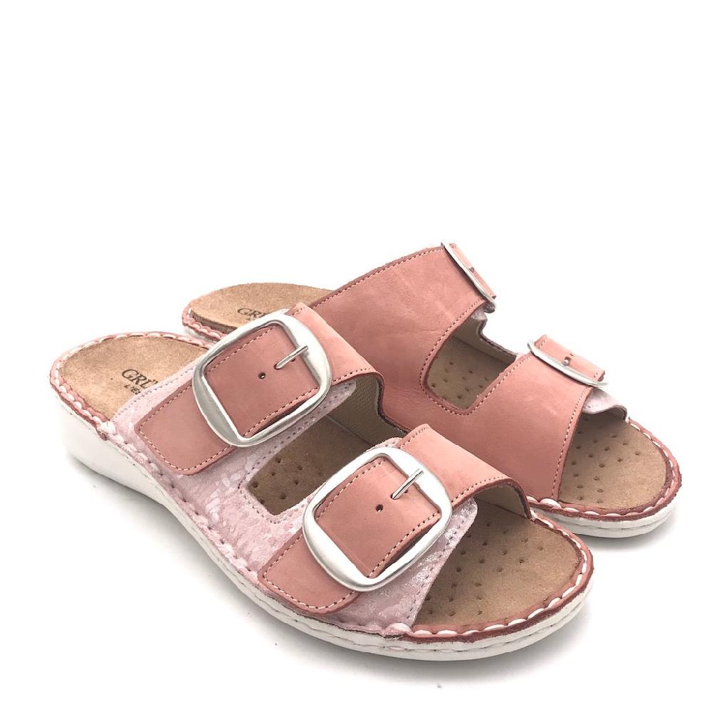 Zulian Calzature Ciabatta Dami rosa antico Italy