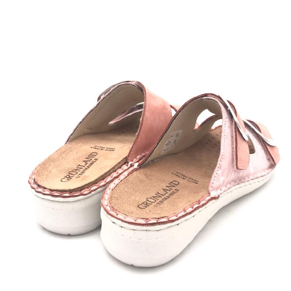 Zulian Calzature Ciabatta Dami rosa antico Italy