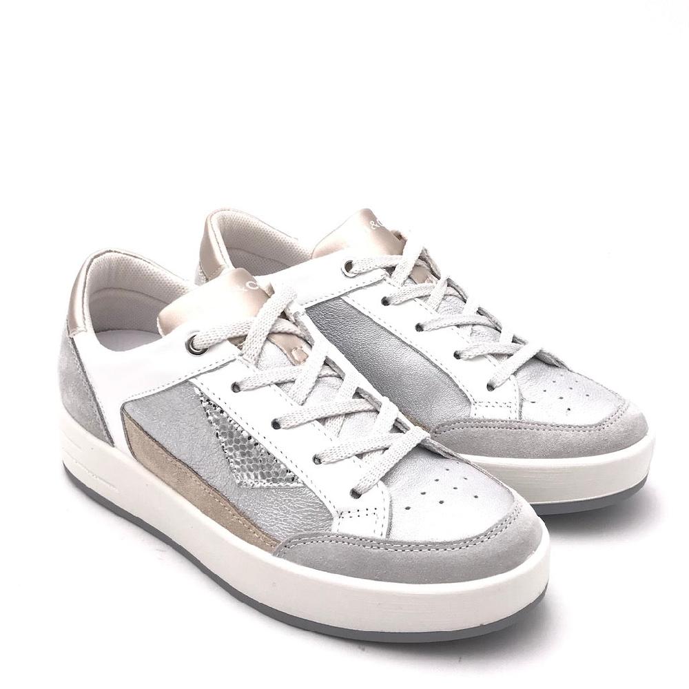 Zulian Calzature Sneakers Alina argento Qualità
