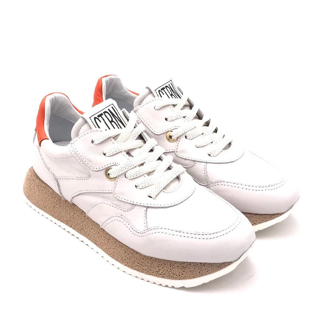 Zulian Calzature Sneakers running total white Vendita