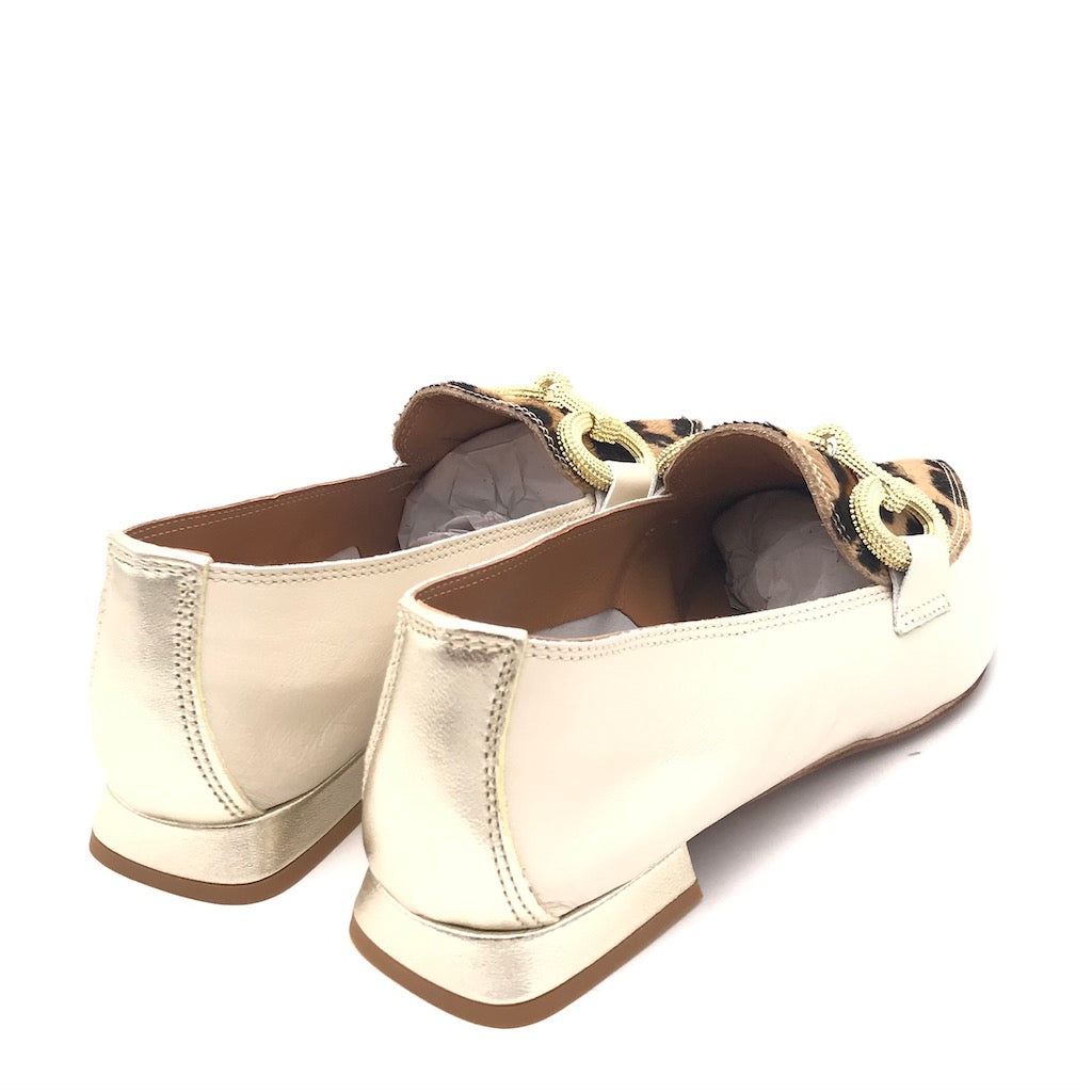 Zulian Calzature Mocassino macula leo crudo Promozione