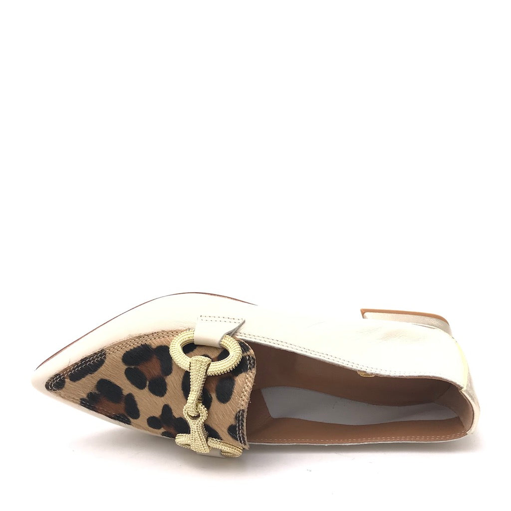 Zulian Calzature Mocassino macula leo crudo Promozione