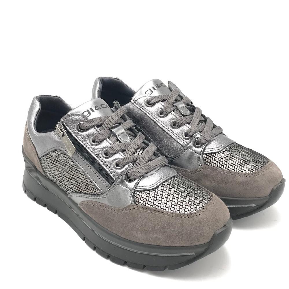 Zulian Calzature Sneakers Anika grigio scuro Pezzi Unici