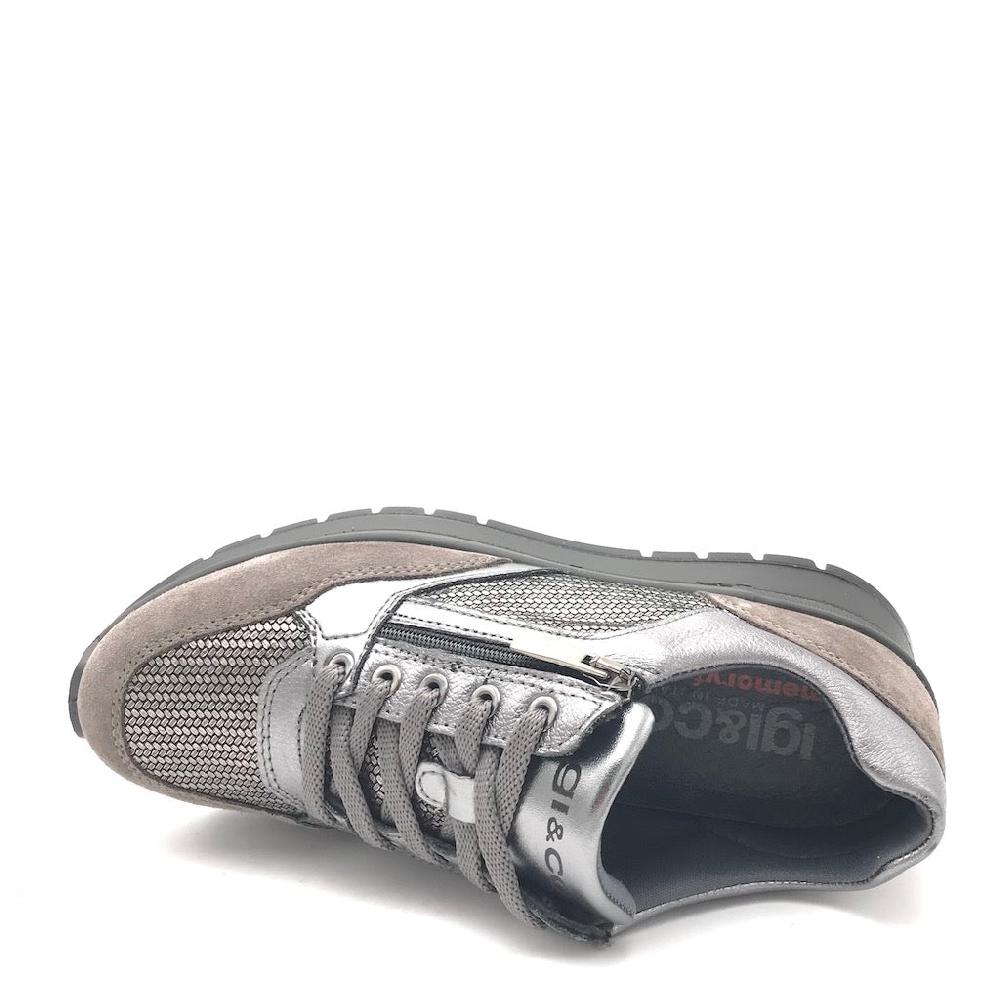 Zulian Calzature Sneakers Anika grigio scuro Pezzi Unici