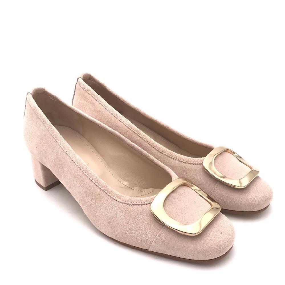 Zulian Calzature Ballerina in camoscio pesca Acquista Ora