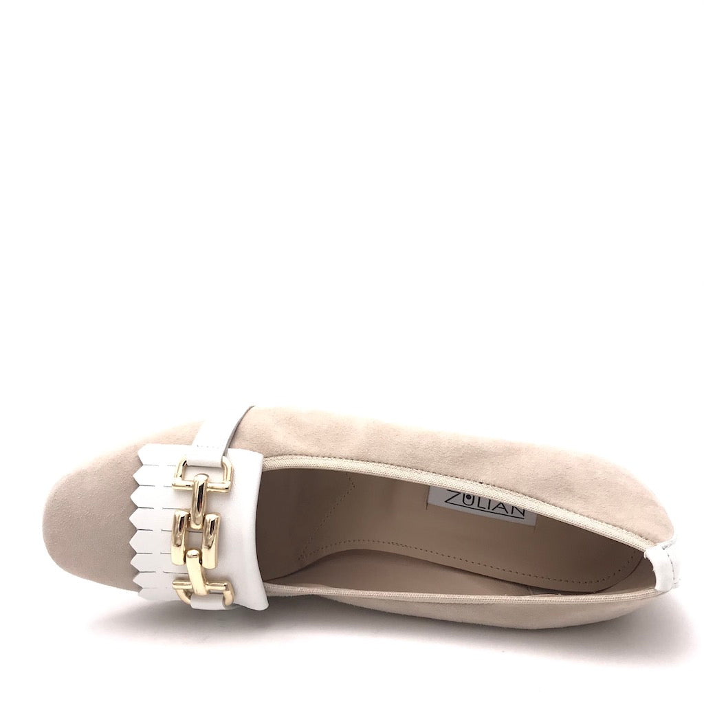 Zulian Calzature Scarpa in camoscio sabbia Promozione Limitata