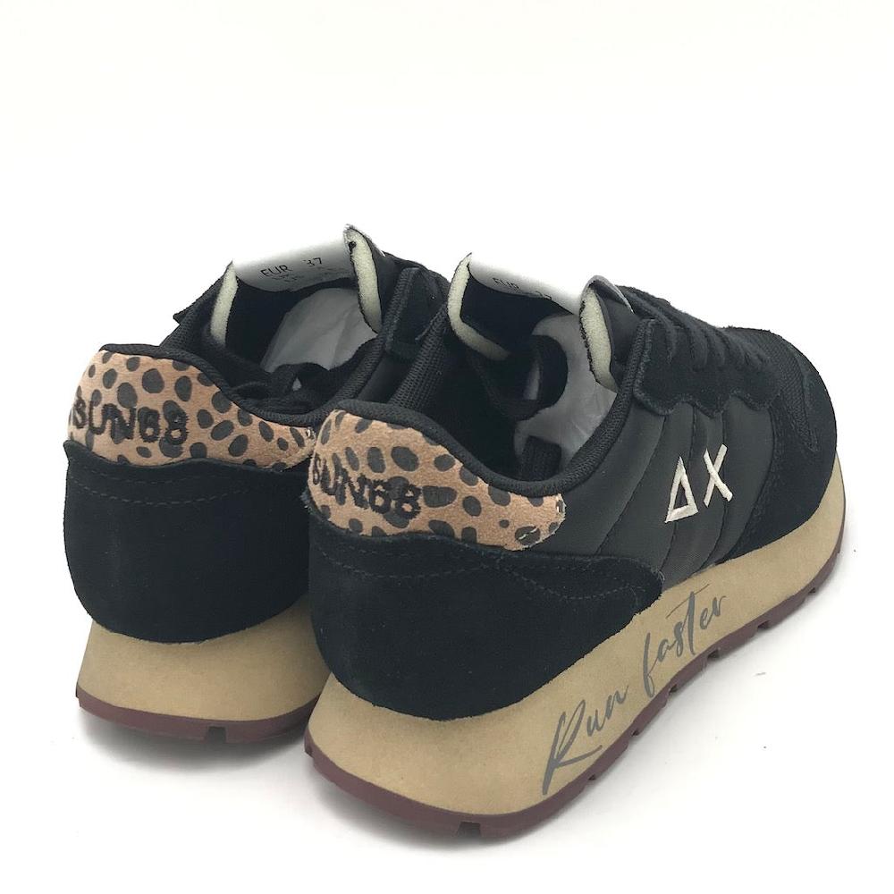 Zulian Calzature Sneakers Big Stargirl mix material nero Offerta