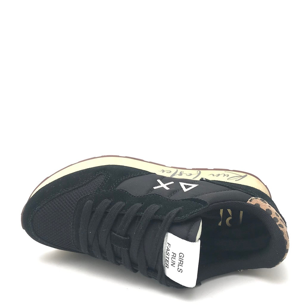 Zulian Calzature Sneakers Big Stargirl mix material nero Offerta