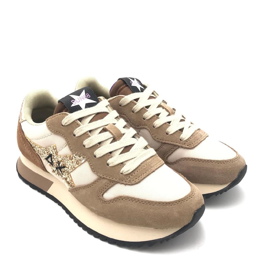 Zulian Calzature Sneakers Stargirl glitter logo Outlet