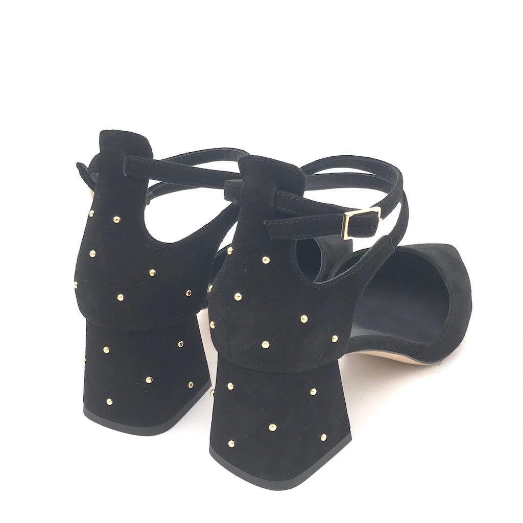 Zulian Calzature Scarpa Lerici camoscio nero Vendita Calda