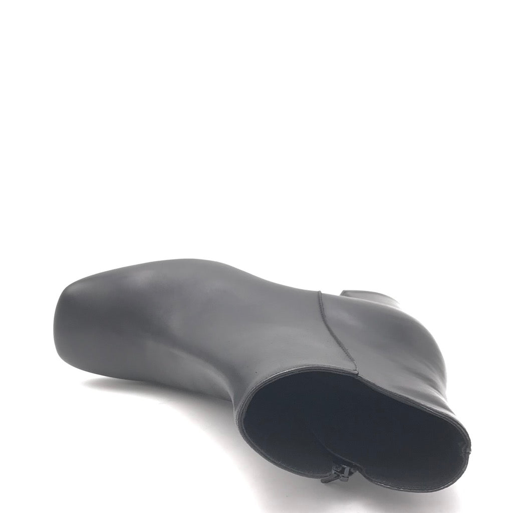 Zulian Calzature Tronchetto nappa nera 2025