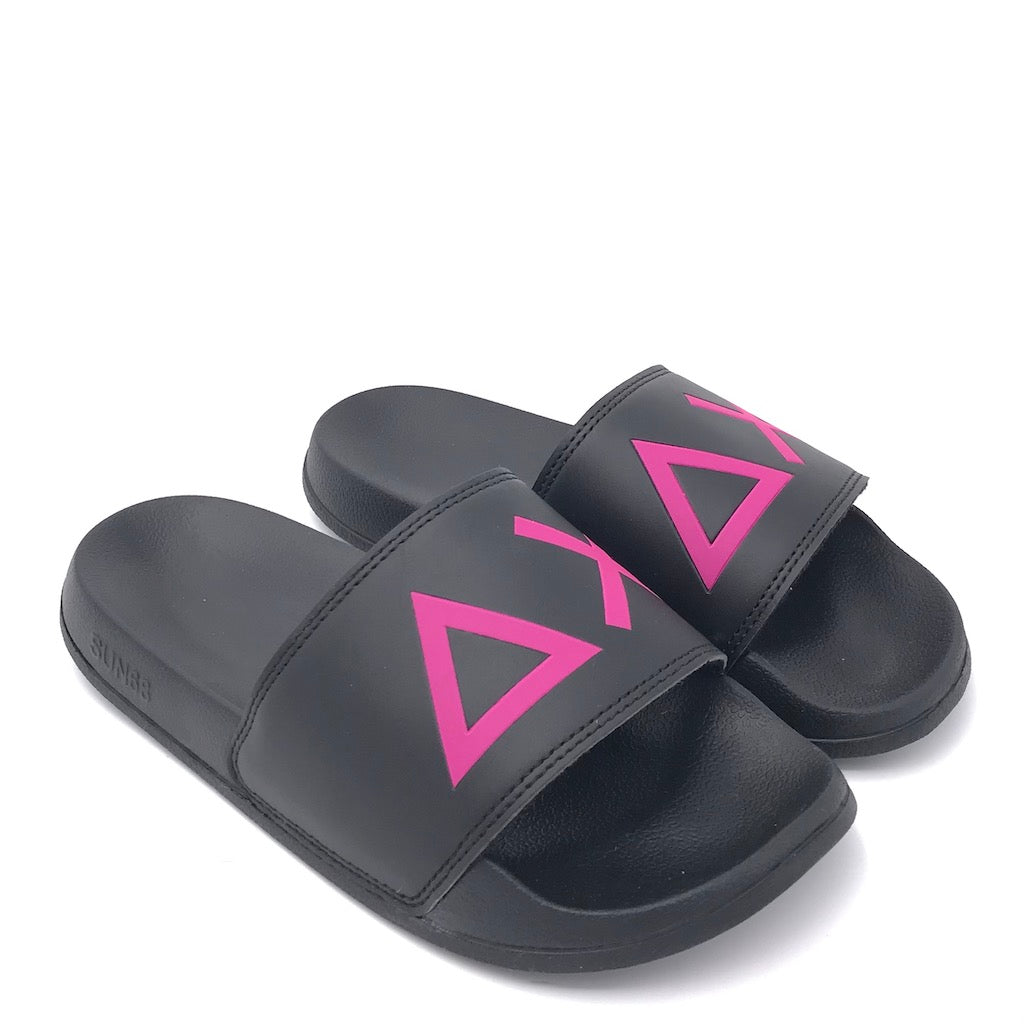 Zulian Calzature Ciabatta Slipper logo nera Vendita