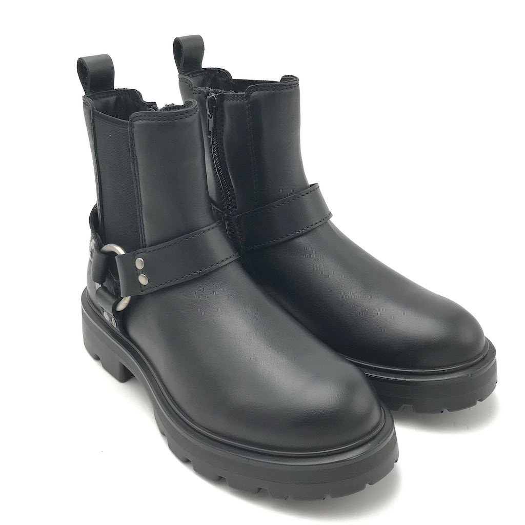 Zulian Calzature Biker Raka nero Affare Del Giorno