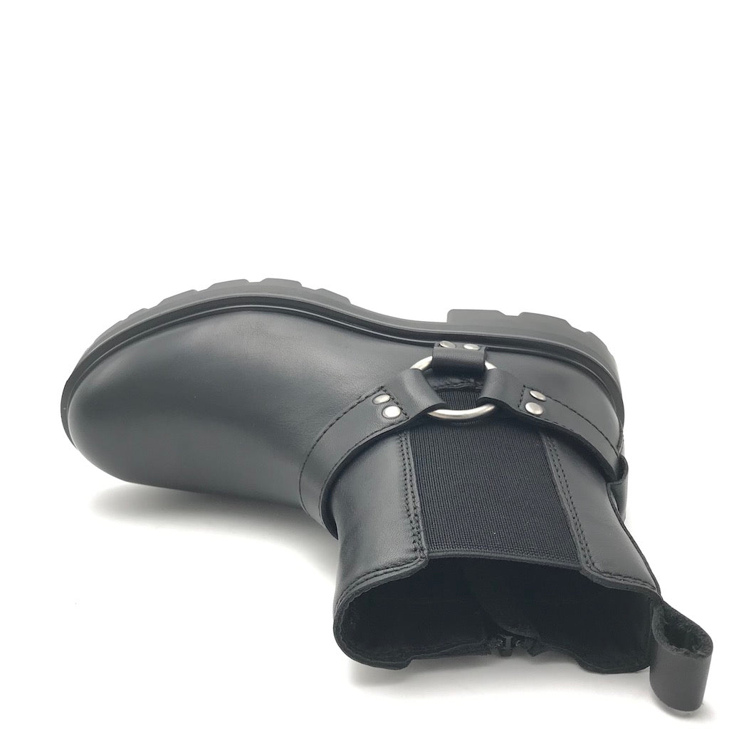 Zulian Calzature Biker Raka nero Affare Del Giorno