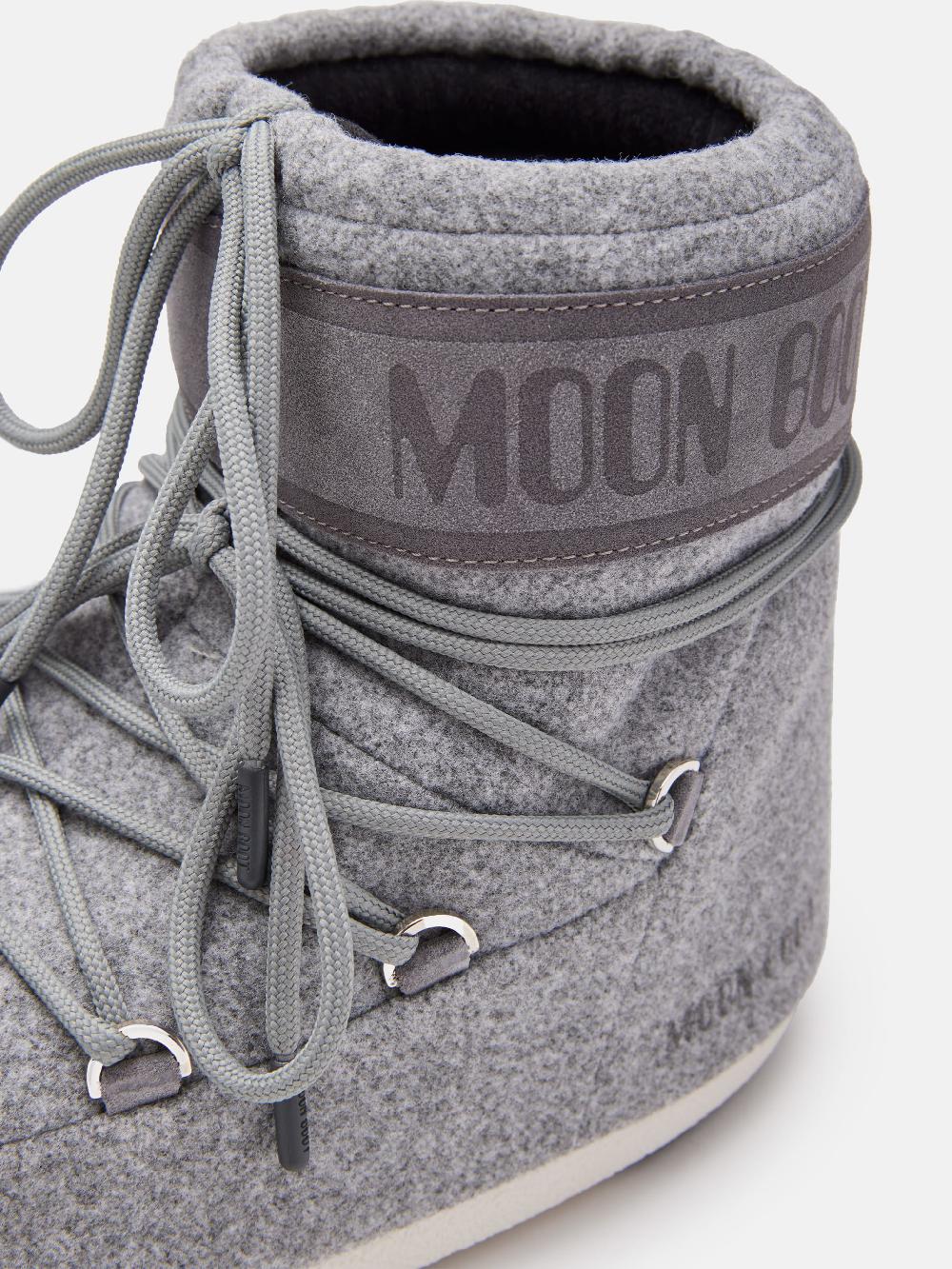 Moon Boot ICON LOW FELT GRIGIO Negozio